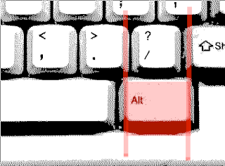 classic keyboard AltGr position
